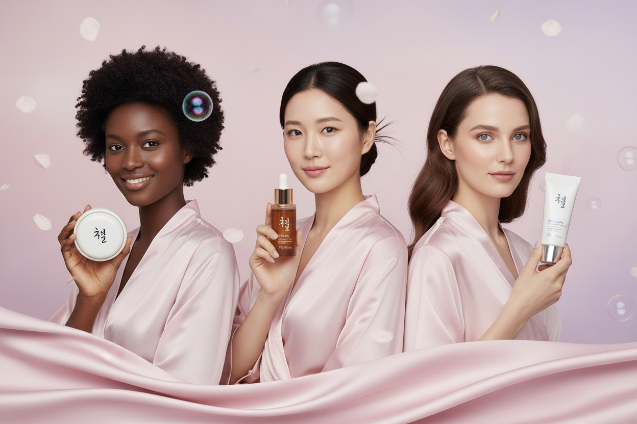 K-Beauty avec drapé