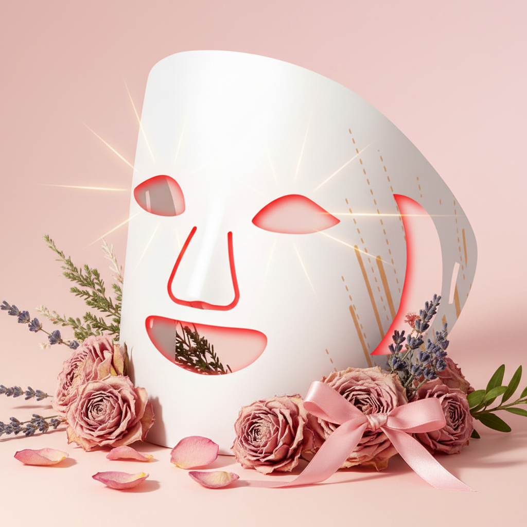 LED Mask - fond pastel premium